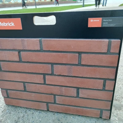 Плитка под кирпич для вентилируемого фасада Lifebrick 280*50*25 мм, Rimhen НВФ 350