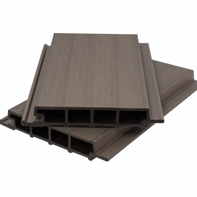 Фасадная панель сплошная Polivan Nusadua, Светло-серый микс, 3600*200*33 мм