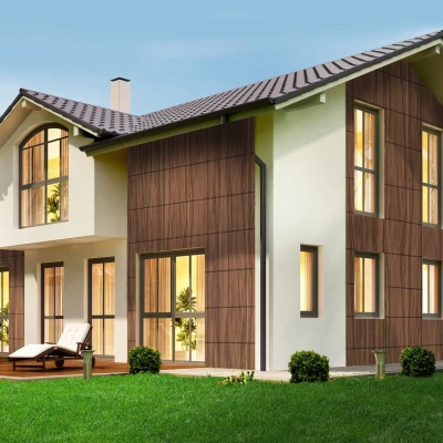 HPL-панель Greenlam Clads Caramel Streak, 3050*1300*6 мм