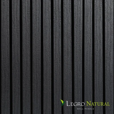 Фасадная панель Legro Ultra Naturale Burnt Wood (FS 15), 150х27.5х3600mm