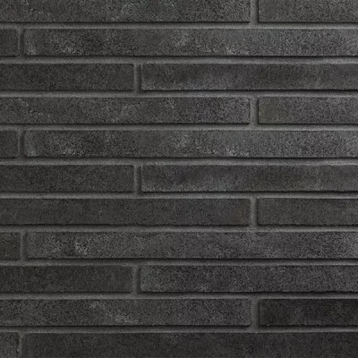 Фасадная ригельная плитка Wandermode Armschwung Schwarzer Samt, 500x40x20 мм (AP100R20)