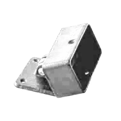 Соединитель перила с переходом 90х45 Белое дерево