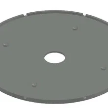 Резиновая подложка под опору HILST D210