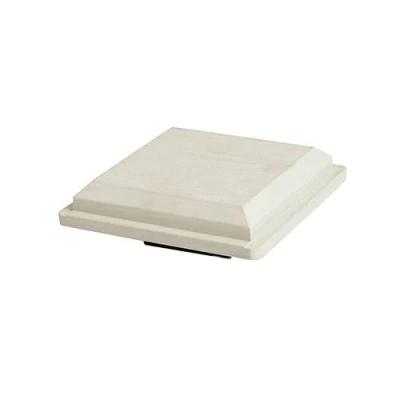 Крышка столба 120х120 Белое дерево