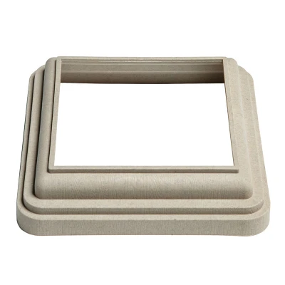 Нижний кант 160х160 Белое дерево