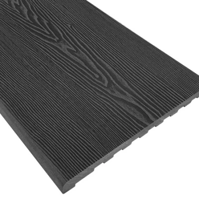 Ступень EasyDecking Wood-Х Черный, 348х22 мм