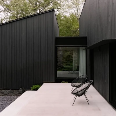 Фасадная панель Legro Ultra Naturale Burnt Wood (FS 15), 150х27.5х3600mm