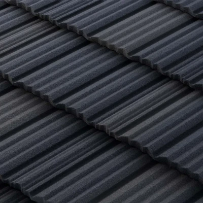 Композитная черепица CM Roof Shake Black, 1335*415 мм