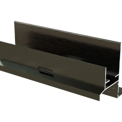 Стартовый профиль из алюминия для фасадной панели Polivan Nusadua, перфорированный