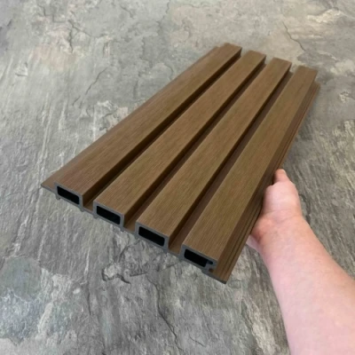 Фасадная реечная панель EasyDecking Ко-Экструзия 219х26х4010 Тик