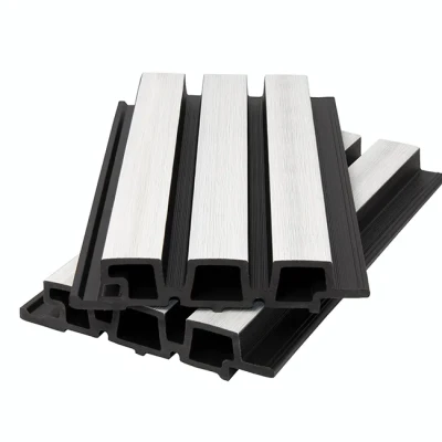 Фасадная панель брусковая Polivan Nusadua, Белый, 3600*165*33 мм