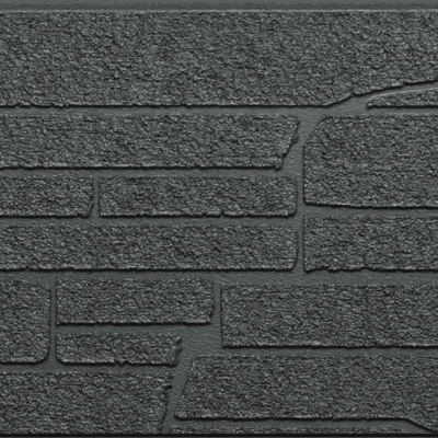 Фиброцементная панель 1480х360х15 мм, A7-9004 (Черный)