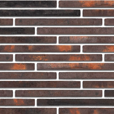 Фасадная ригельная плитка Wandermode Armschwung Nachtsfeuer, 500x40x20 мм (AP060R20)