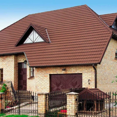 Композитная черепица Gerard Diamant Chestnut, 1270*398 мм