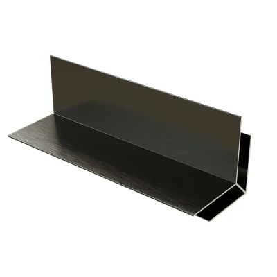 Угол внешний из алюминия для стеновой реечной панели Polivan Nusadua