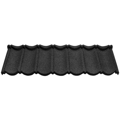 Композитная черепица CM Roof Bond Black, 1340*420 мм