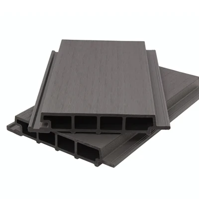 Фасадная панель сплошная Polivan Nusadua, Темно-серый, 3600*200*33 мм