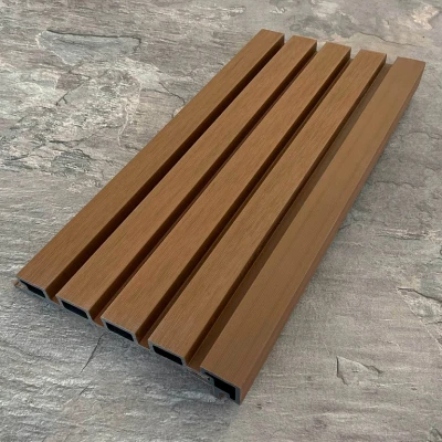 Фасадная реечная панель EasyDecking Ко-Экструзия 219х26х4010 Тик