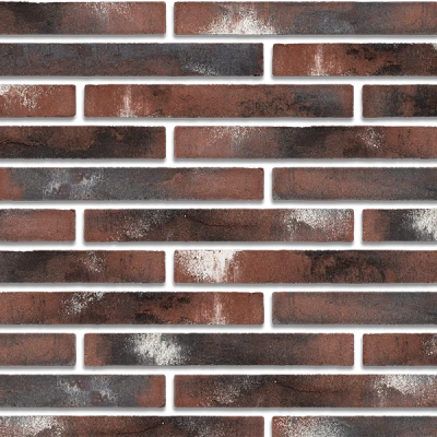 Ригельная фасадная плитка для вентилируемого фасада Wandermode 440*52*23 мм, Armschwung НВФ Zephyr Braun