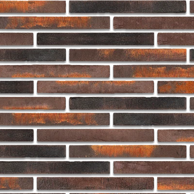 Фасадная плитка Wandermode Armschwung Nachtsfeuer, 440x52x20 мм (AP060L20)