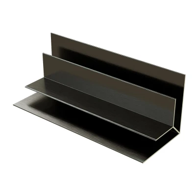 Угол внутренний из алюминия для стеновой реечной панели Polivan Nusadua