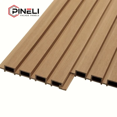 Реечная фасадная панель Pineli Classic, 219х26x3000 мм, Тик