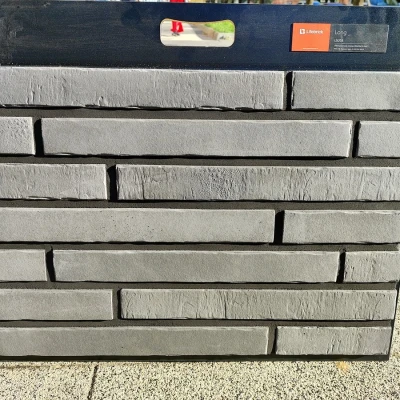 Плитка под кирпич для вентилируемого фасада Lifebrick 430*50*25 мм, Long НВФ 203