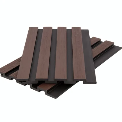 Стеновая реечная панель Polivan Nusadua, Шоколадный микс, 3600*177*13 мм