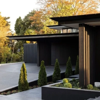 Фасадная панель Legro Ultra Naturale Burnt Wood (FS 15), 150х27.5х3600mm