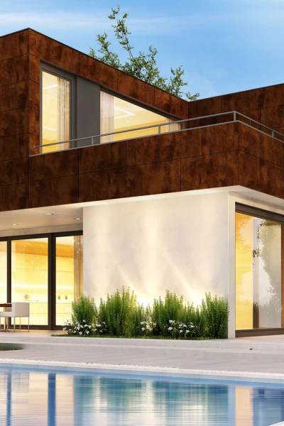 HPL-панель Greenlam Clads Ferrous Cemento, 3050*1300*6 мм