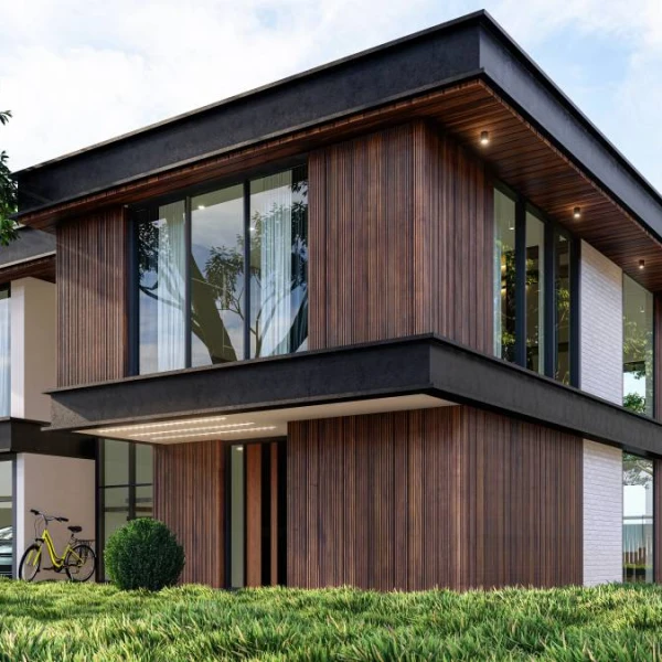 Фасадные панели ДПК