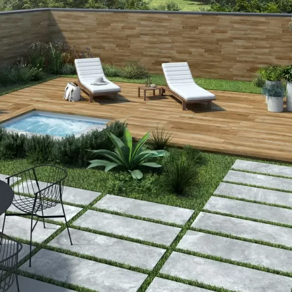 Террасные плиты, керамогранит 20мм